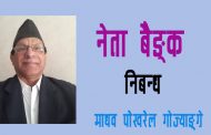 नेता बैङ्क – माधव पोेखरेल ‘गोज्याङ्ग्रे’