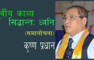 पूर्वीय काव्य सिद्धान्त : ध्वनि - कृष्ण प्रधान