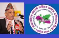 साहित्यकार सिटौलालाई अनेसास डायस्पोरा साहित्यरत्न